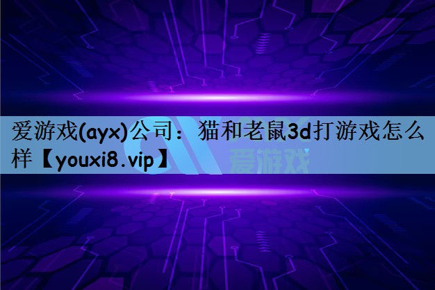 猫和老鼠3d打游戏怎么样